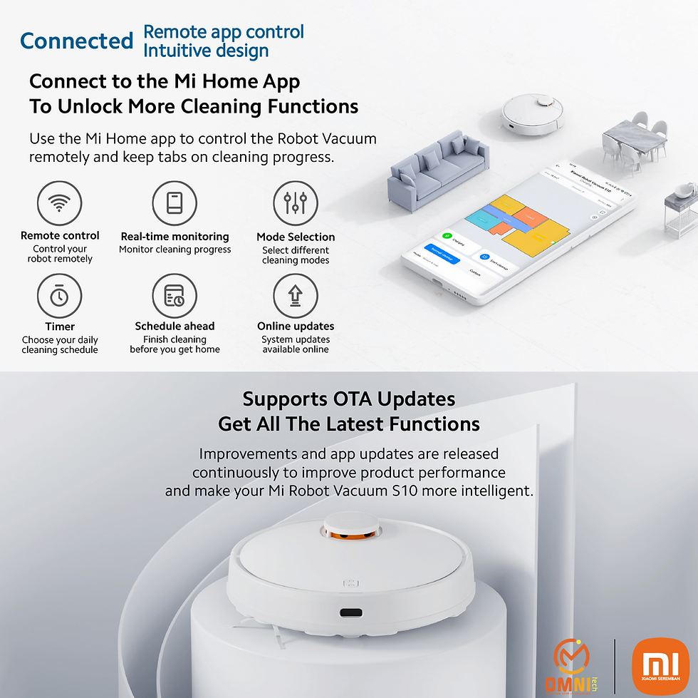 Thumbnail: Xiaomi Vacuum Robot Vacuum S10