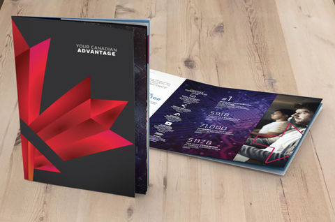 Design - Image of Invest in Canada's Global Pitch Book