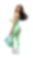 Miniatura: Lateral Legging Verde Água Alta Costura