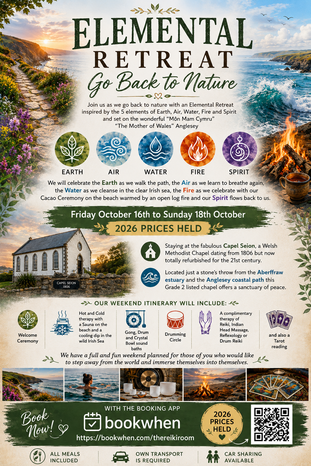 Spiritual session of energy healing