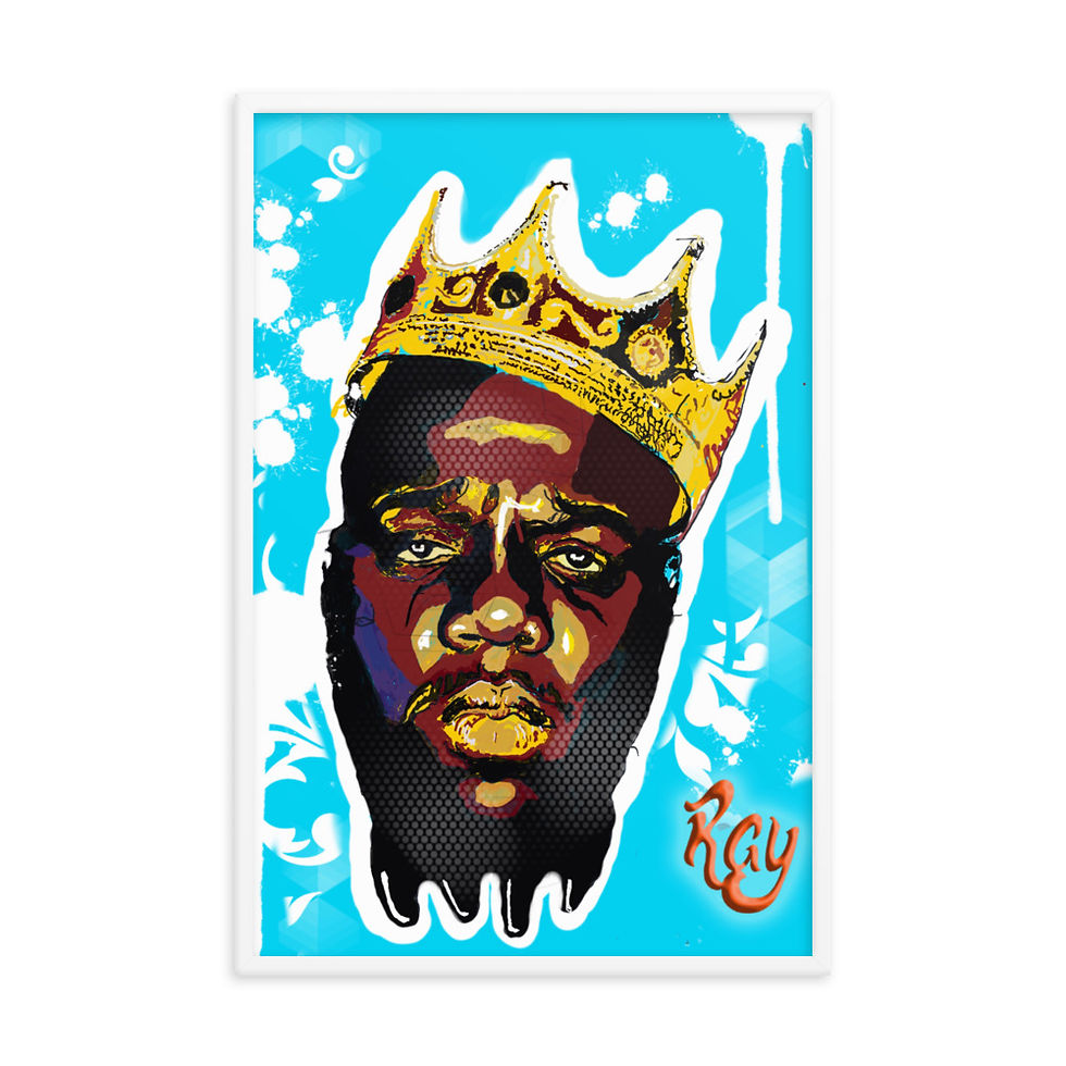 Thumbnail: Notorious Art framed