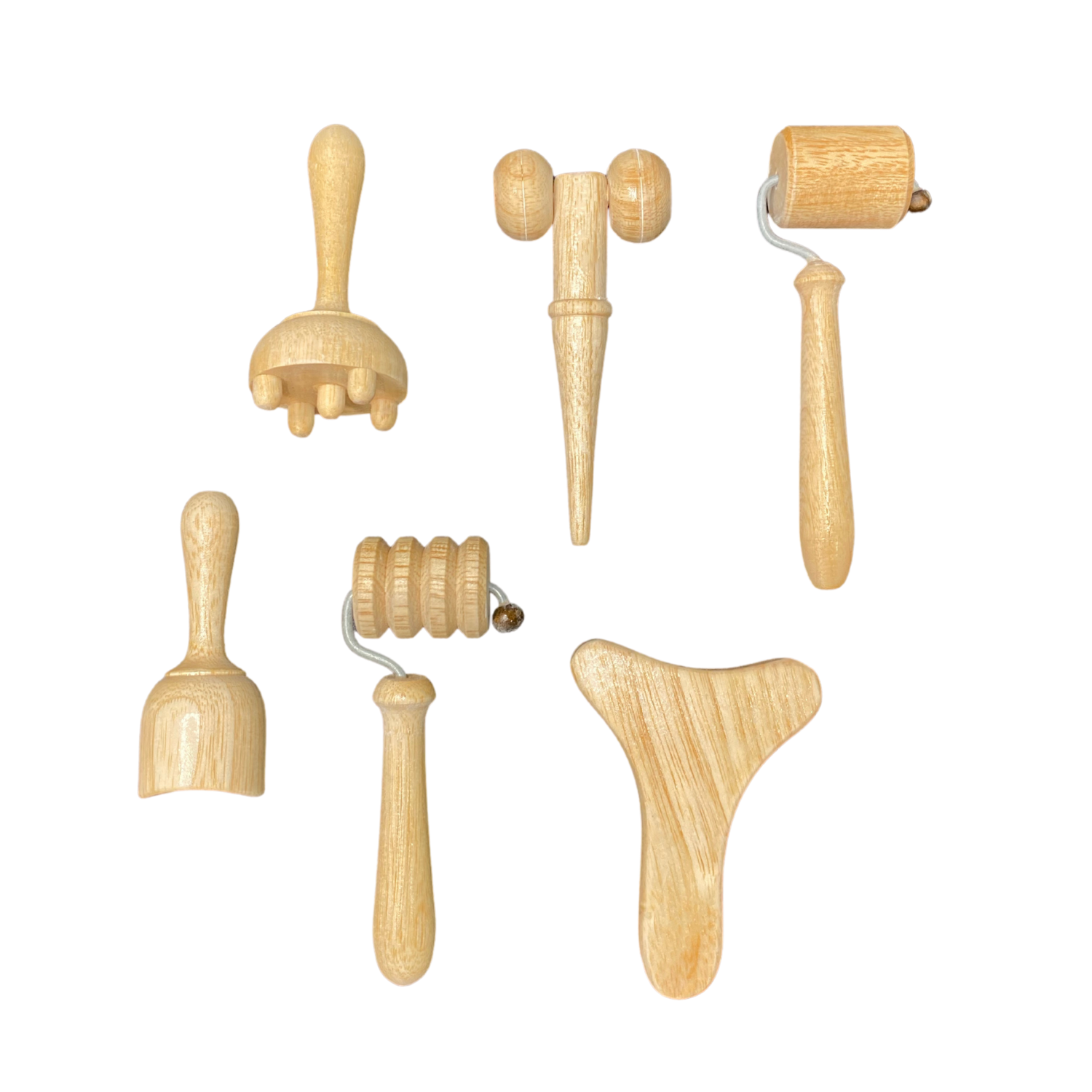 Facial Wood Therapy 6 Piece Set
