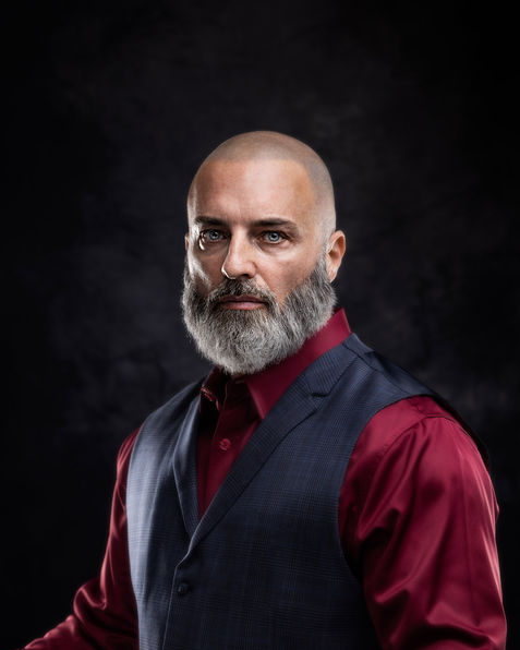 A Man Posing for a Business Headshot Photography Session in High wycombe