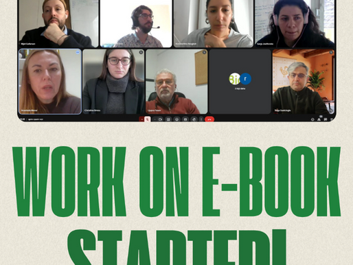We have officially started working on our project E-Book