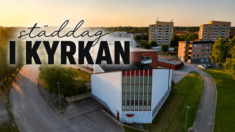 Städdag i kyrkan kl. 08.00