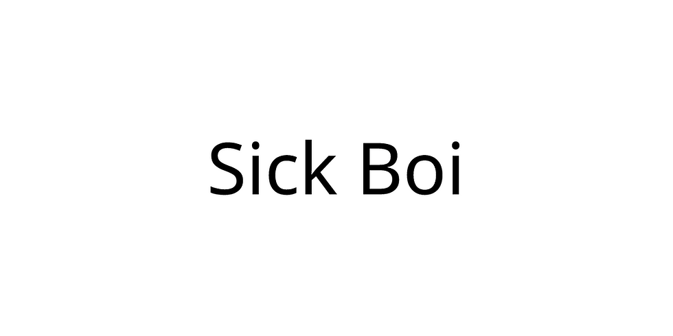 Sick Boi logo