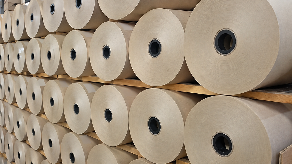 Stock de bobines de papier
