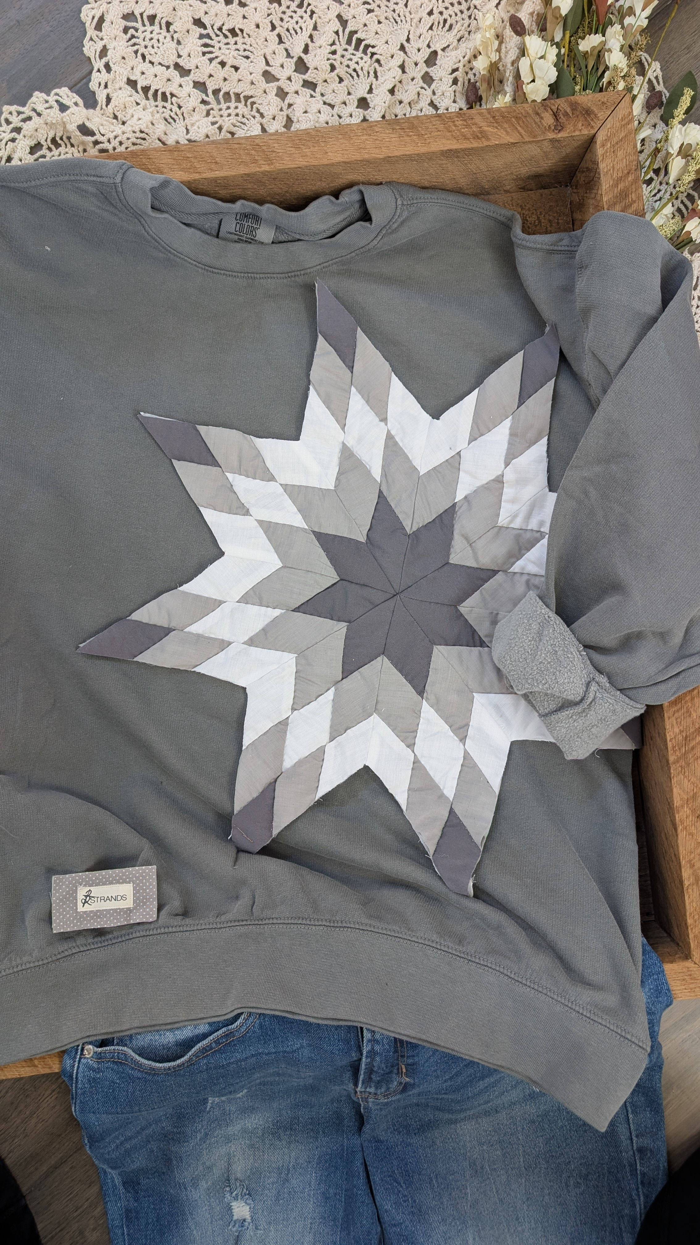 Greys Lonestar Crewneck • Slate