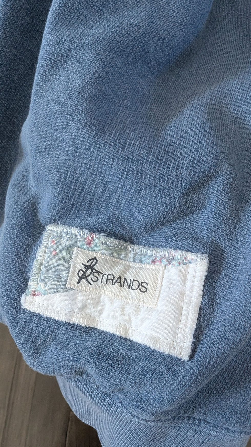 Thumbnail: XL • Pastel Dresden Plate Crewneck • Denim