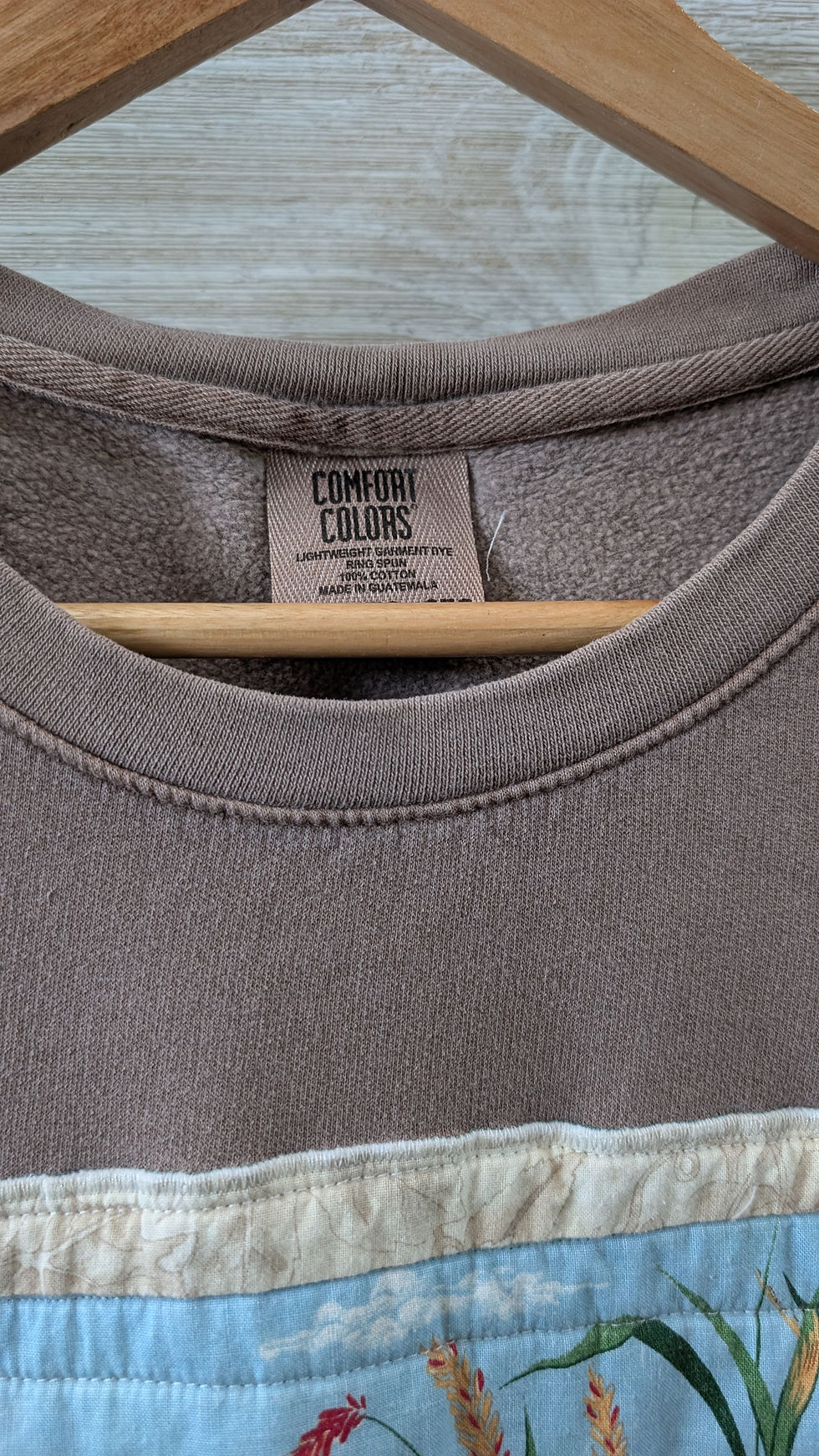 Thumbnail: 3X • Framed Wood Duck Crewneck • Mocha