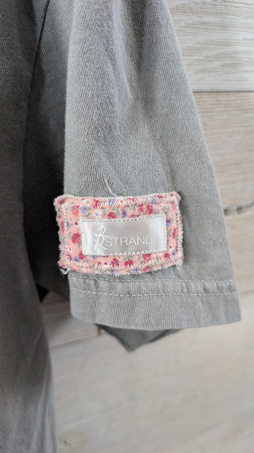 Thumbnail: XL  • Pinwheel Quilt Block Tee • Slate