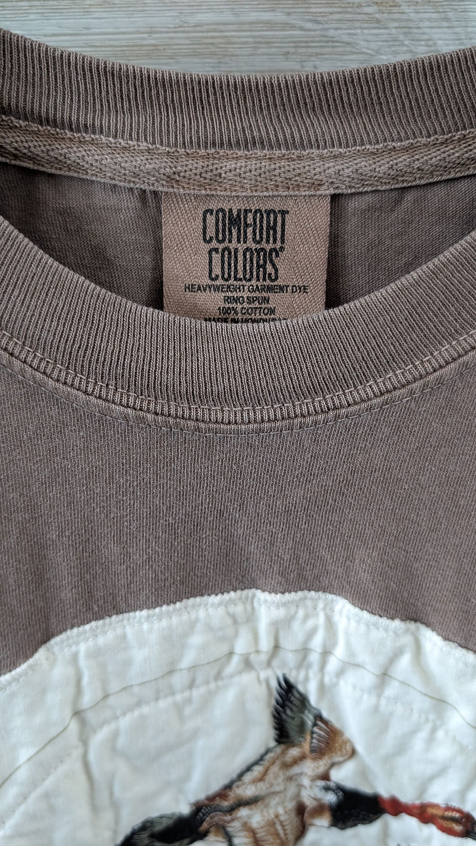 Thumbnail: Large • Flying Ducks Tee • Mocha