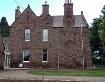 lime pointing to old manse in Ardler