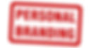 Personal branding logo stamp