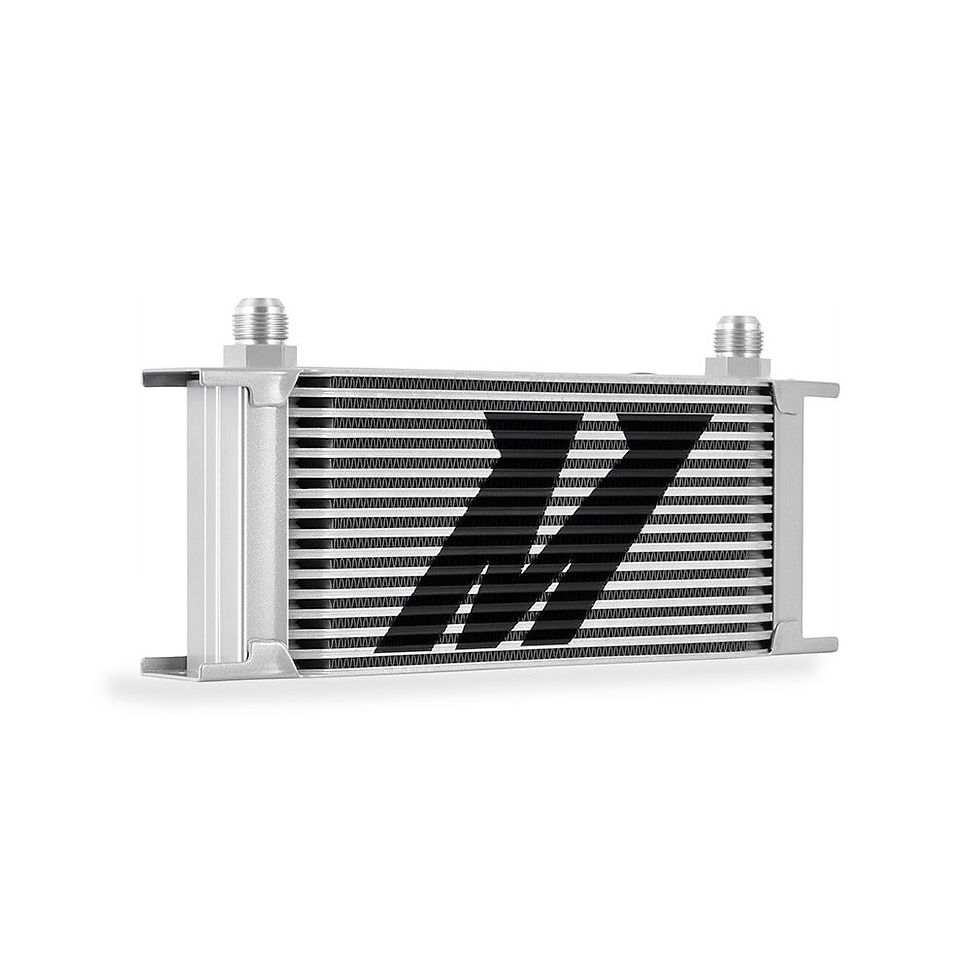 Universal Oil Cooler Kit 16-Row Silver Mishimoto — photo 2
