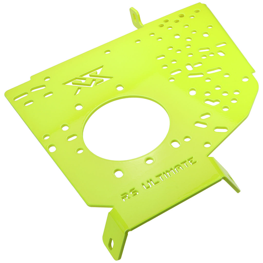 Handbrake Mounting Plate drilled BMW E36 Fluo