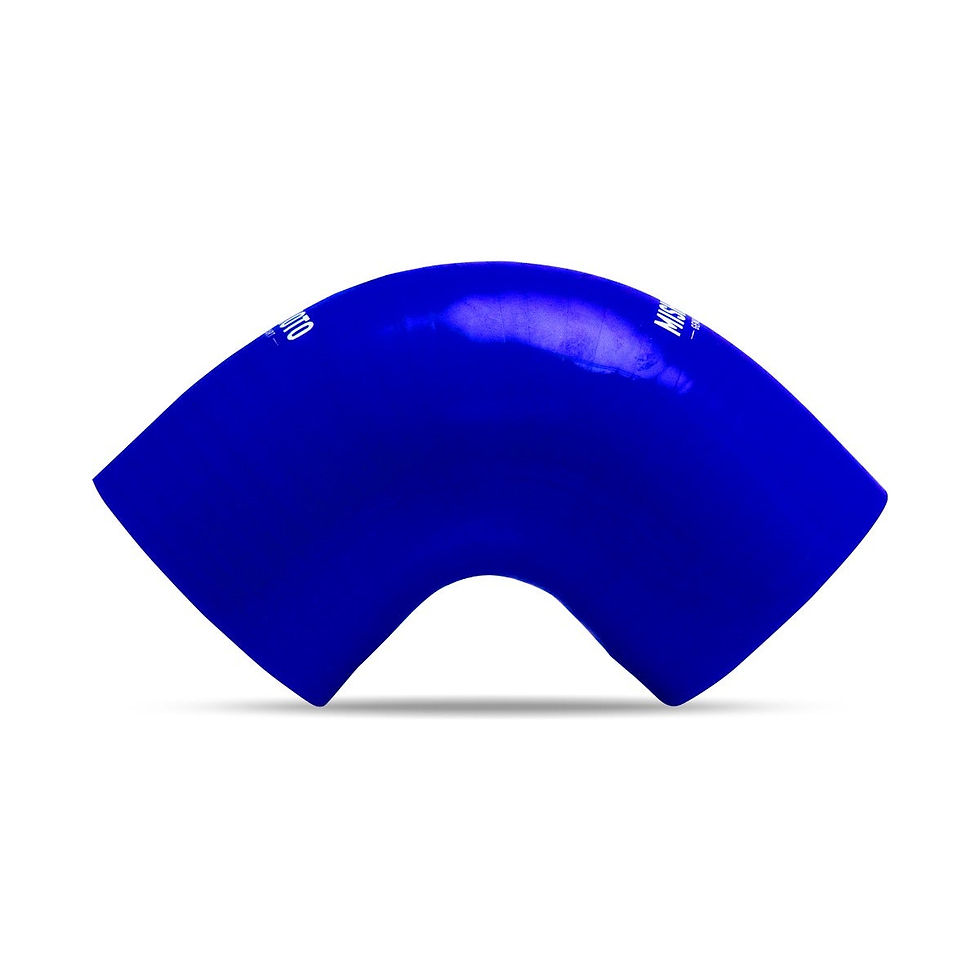 Mishimoto 63.5mm 90 Degree Coupler Blue