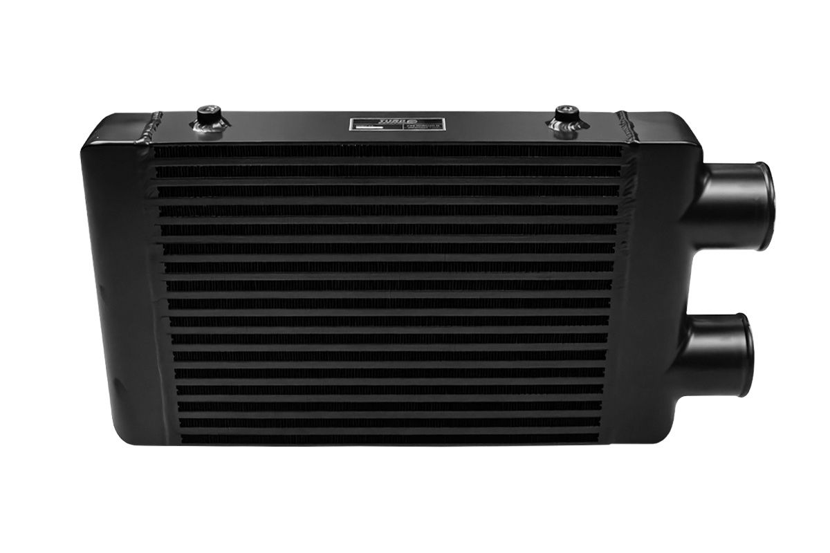 TurboWorks Intercooler 400x300x76 same side Black