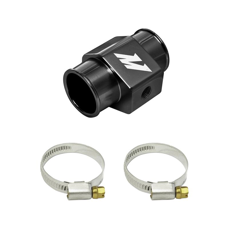 Universal Water Temp. Sensor Adapter 34mm Black Mishimoto