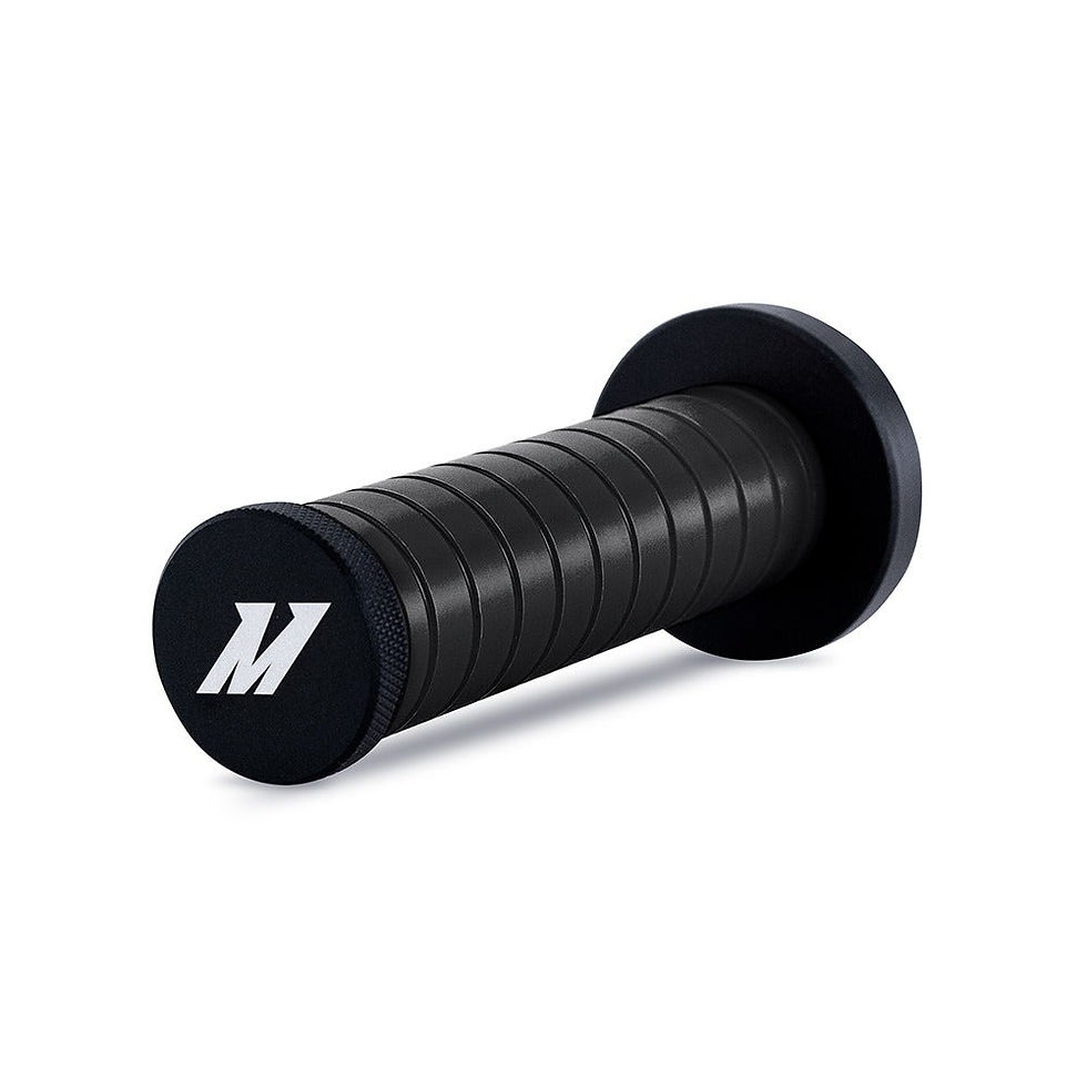 Mishimoto Weighted Grip Shift Knob, Black / Black
