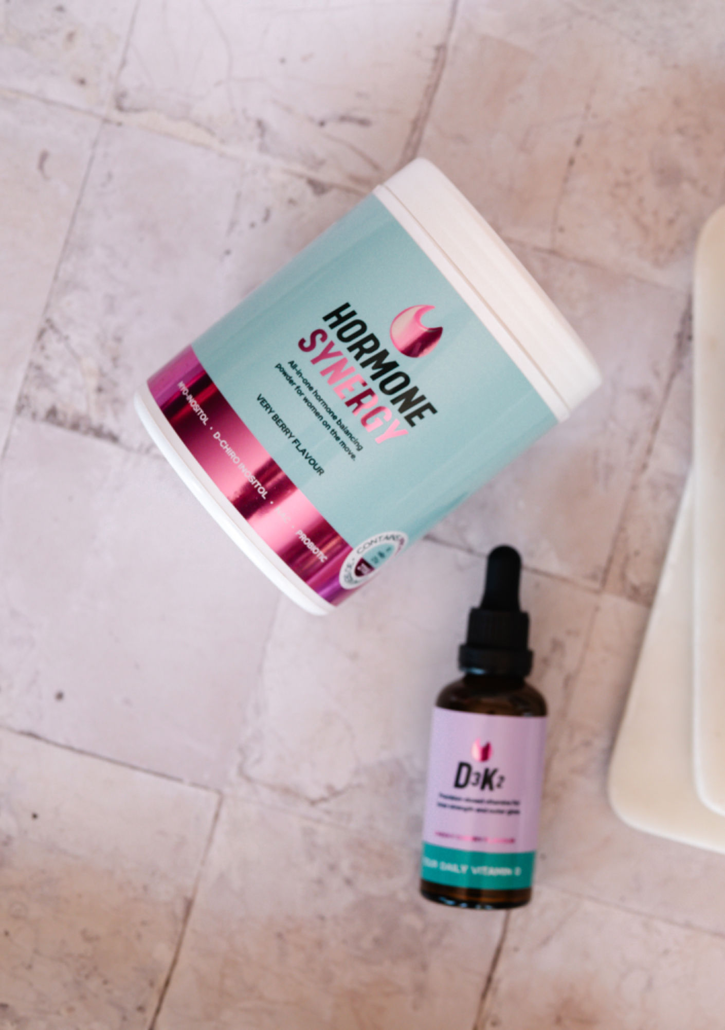 Hormone Synergy + Liquid Vitamin D3K2