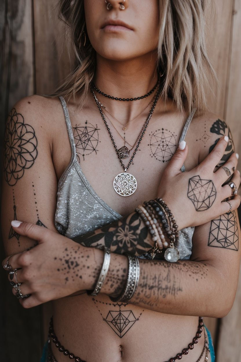 Sacred Geometry Tattoos