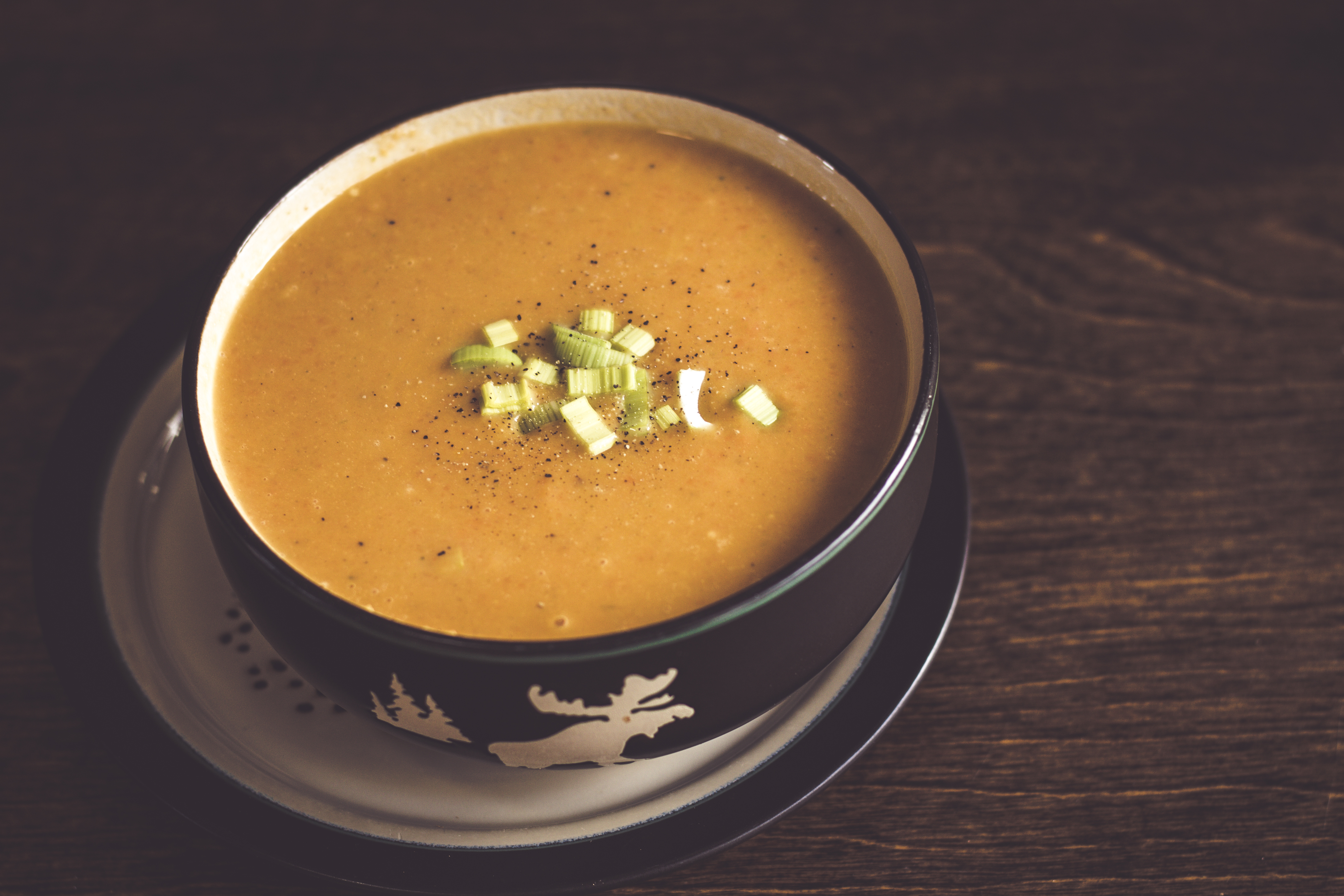 Arranged Food and Objects