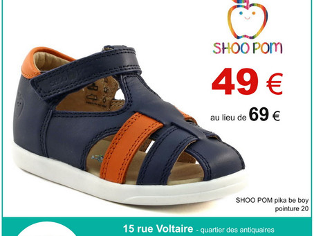 Sandale bébé garçon SHOO POM