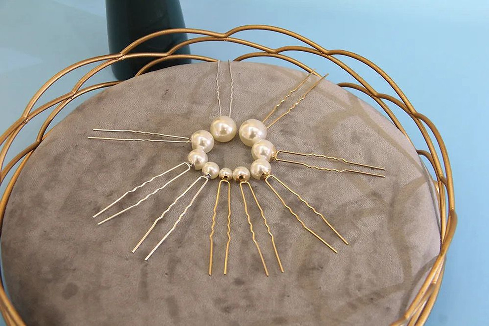 Thumbnail: Elegant Bridal Hair Accessories ($65 - $180)