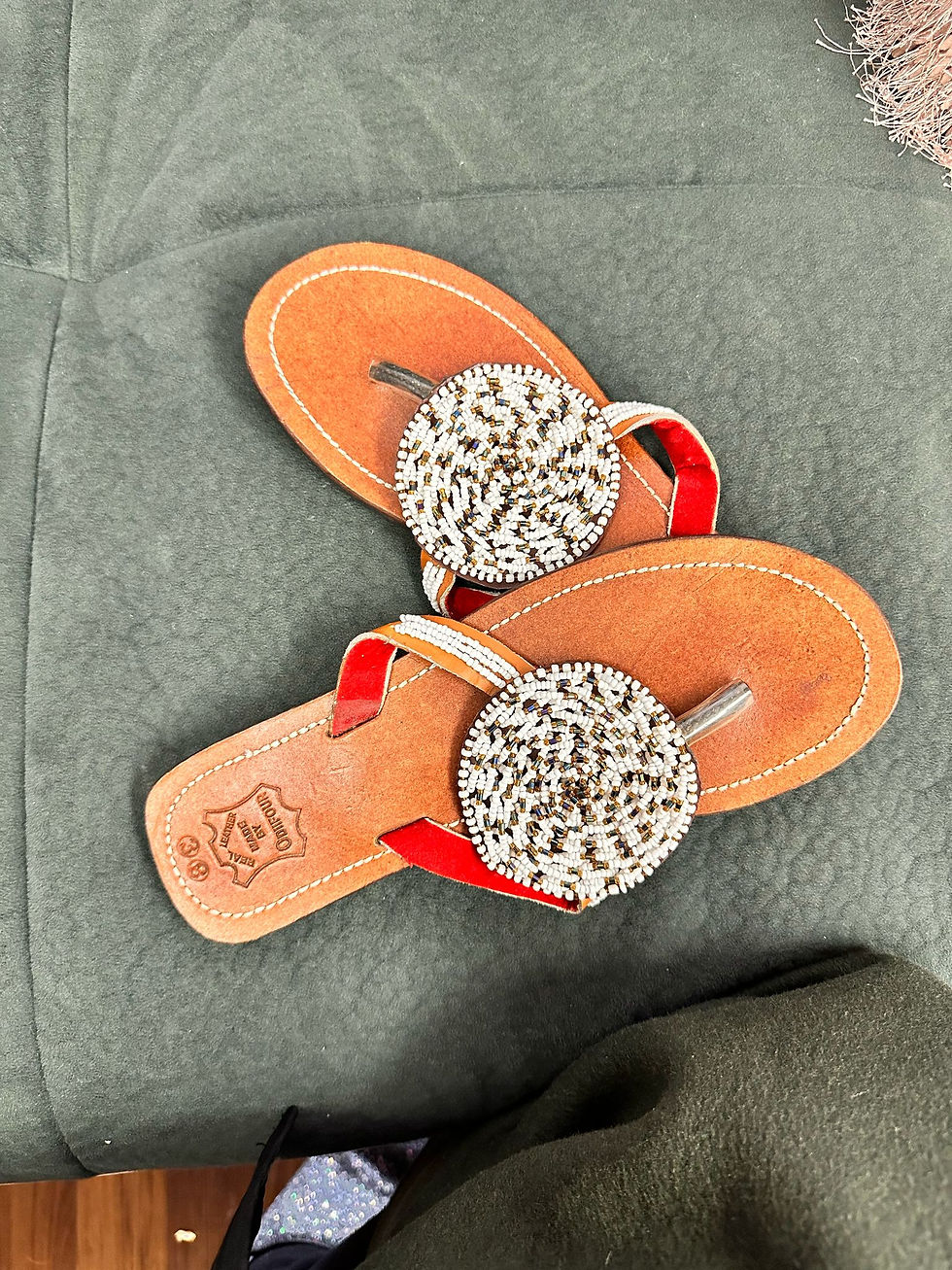 Thumbnail: Handmade Beaded Sandals for Women – Elegant, Stylish & Comfortable