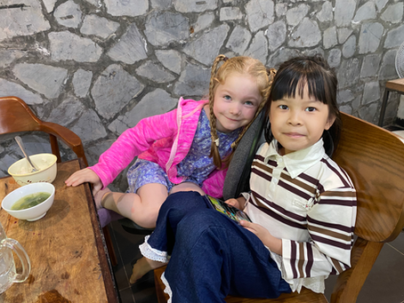 British and Vietnamese girl