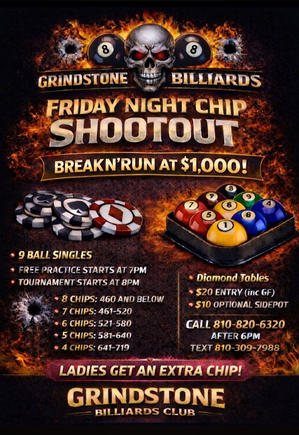 friday pool tournament