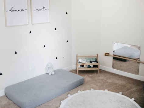 Montessori Inspired France-Themed Gender Neutral Nursery