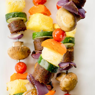 The best vegetable kebabs