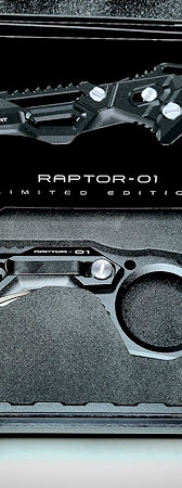 Couteau pliable Raptor personnalisé Dagueart