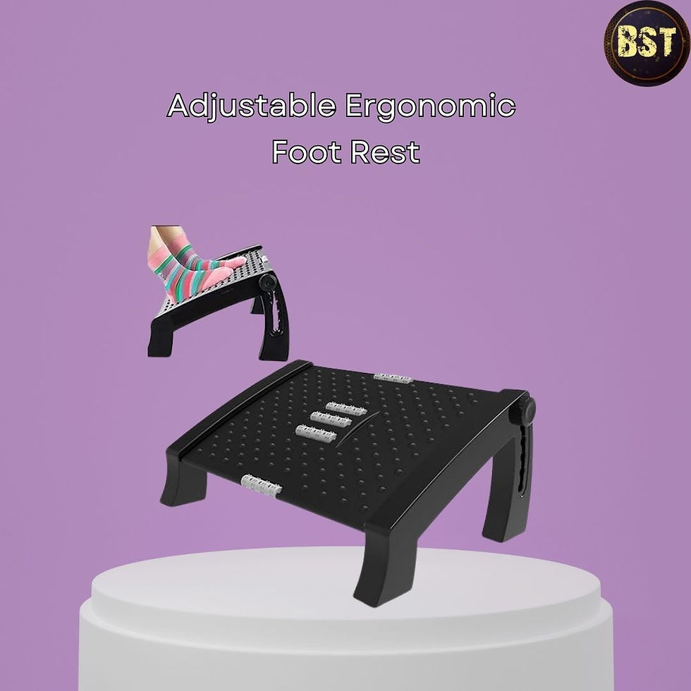 Techhark® Adjustable Ergonomic Foot Rest