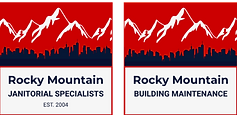 Rocky Mountain Janitorial and Maintenance Logos