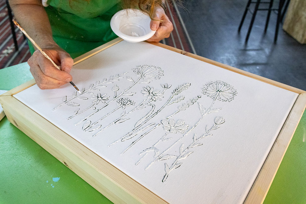 תמונה ממוזערת: סדנת גוף תאורה -עץ עם קנווס