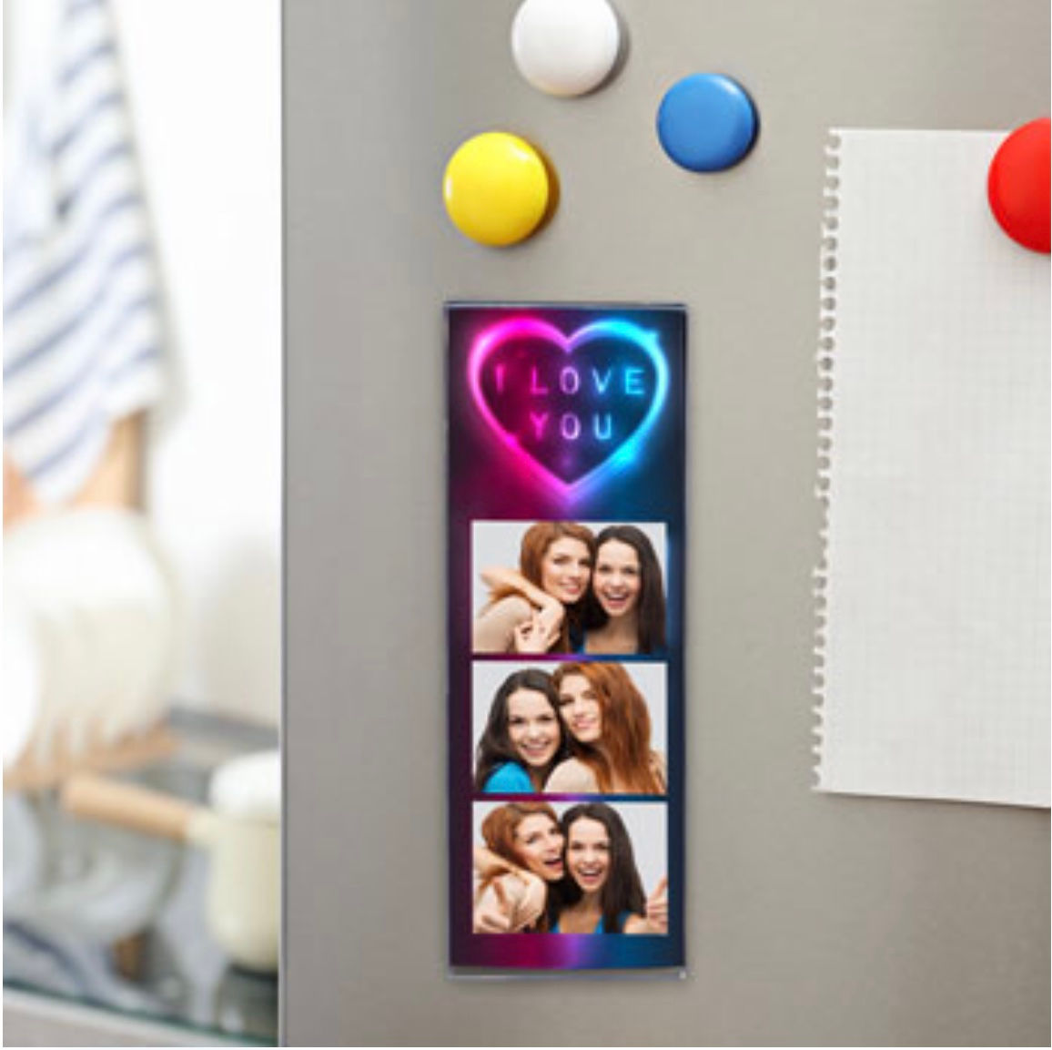 2x6 Magnetic photo strips (100)