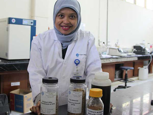 Palm Oil Waste is Transformed into Fuel Using Neutrons and Clay with Unique Properties