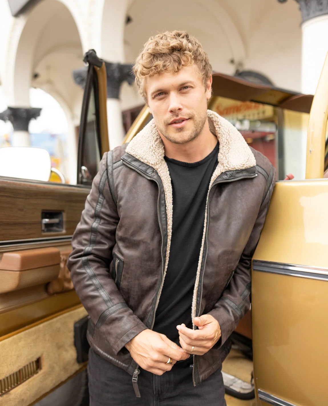 Mauritius Men's Anchorage Leather Jacket