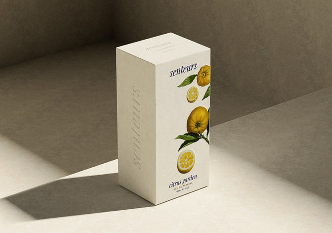 Direction artistique et packaging de parfums haut de gamme et contemporaine. Parfums sophistiqués packagings