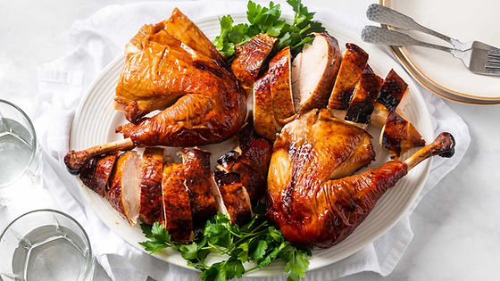 Charcoal Grilled Turkey Wings