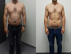 Keiron Smith before and after personal training photo