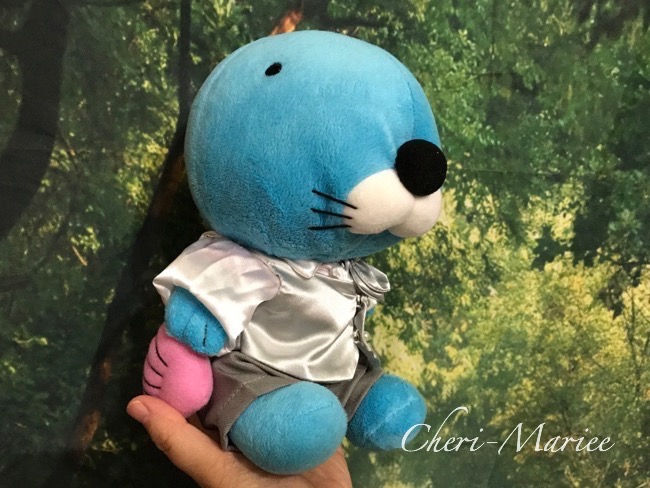 サムネイル： ぼのぼのぬいぐるみMをウェルカムドールにするためのタキシードとドレスセット