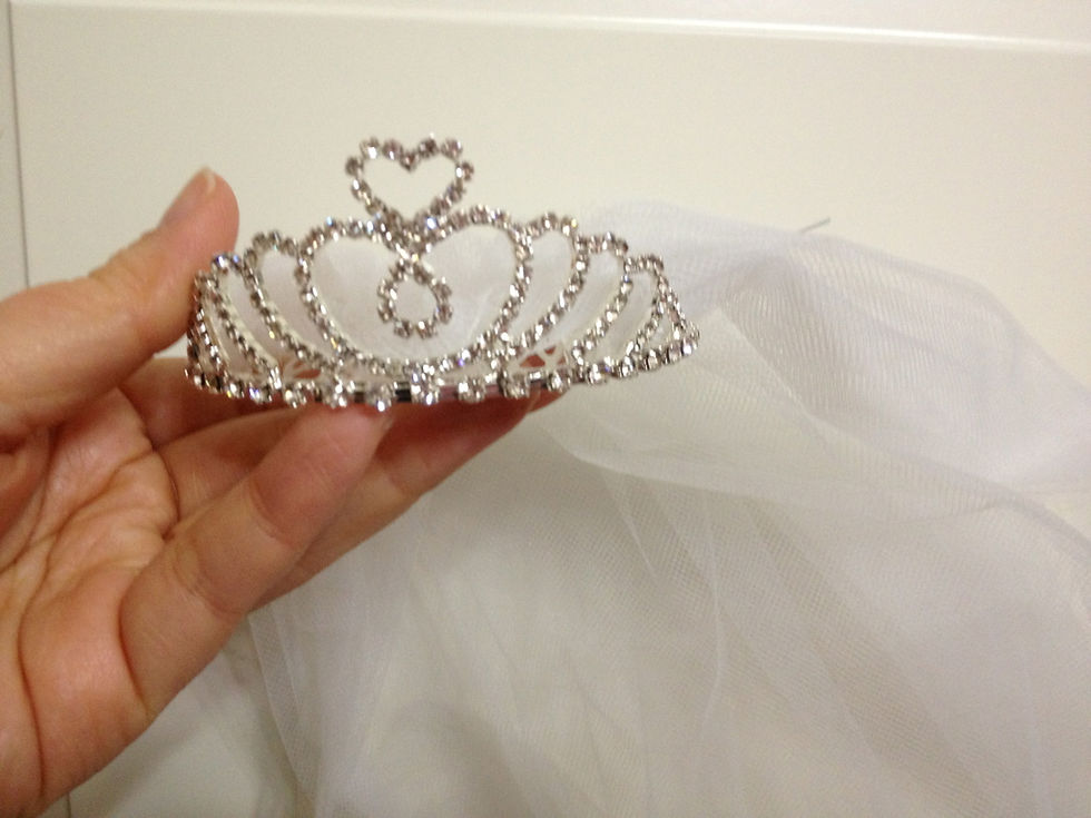 サムネイル： ぬいぐるみ用特大サイズウェディングドレス（ティアードタイプ）単品