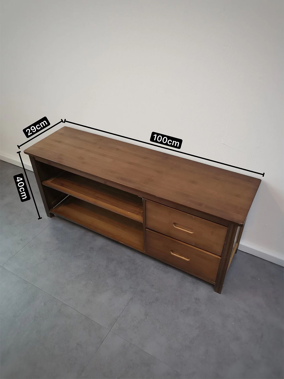 Thumbnail: Amala Shoe Rack Bench_2 Drawers