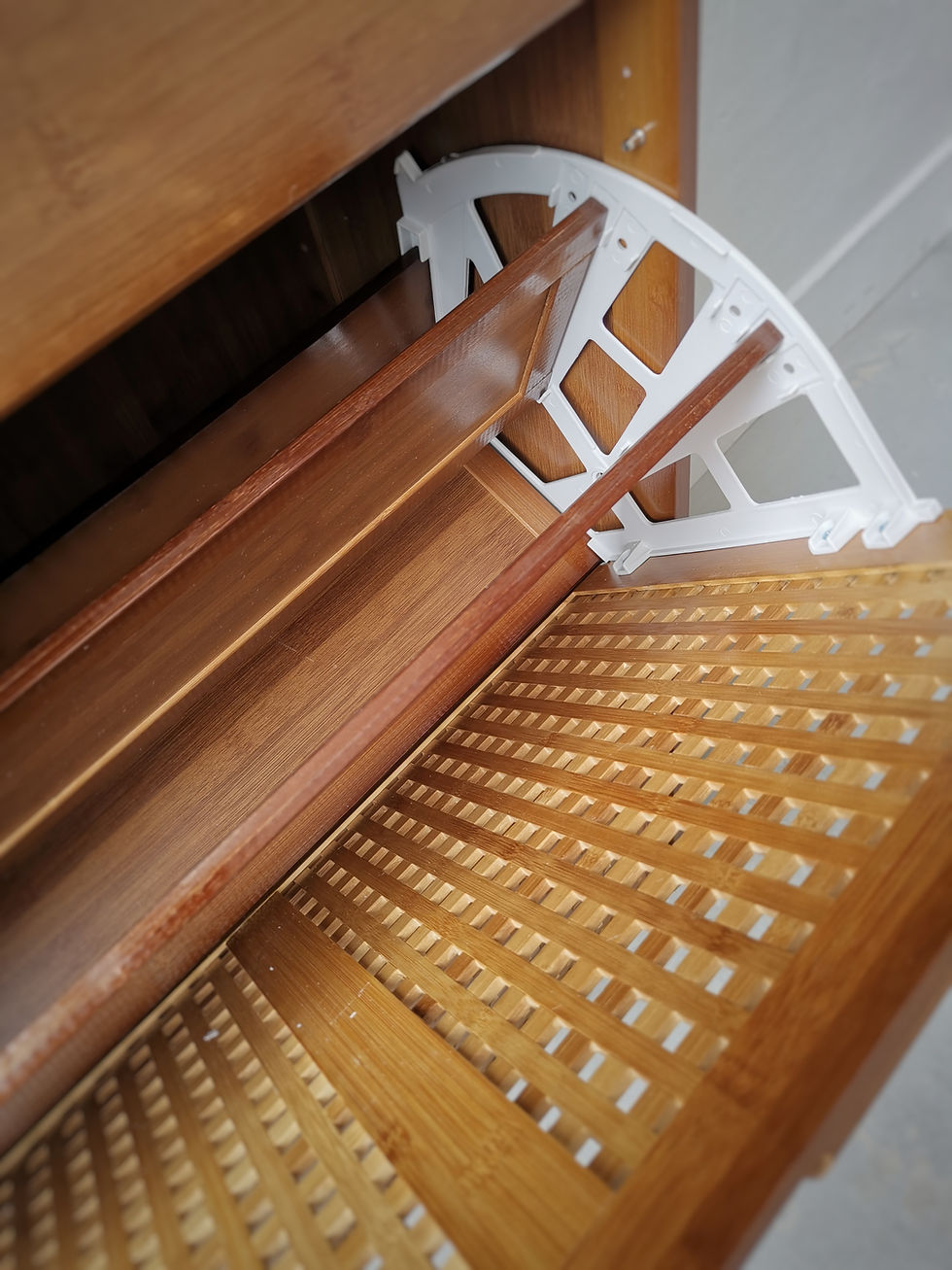 Thumbnail: Japanese Style Flip-Down Shoe Cabinet