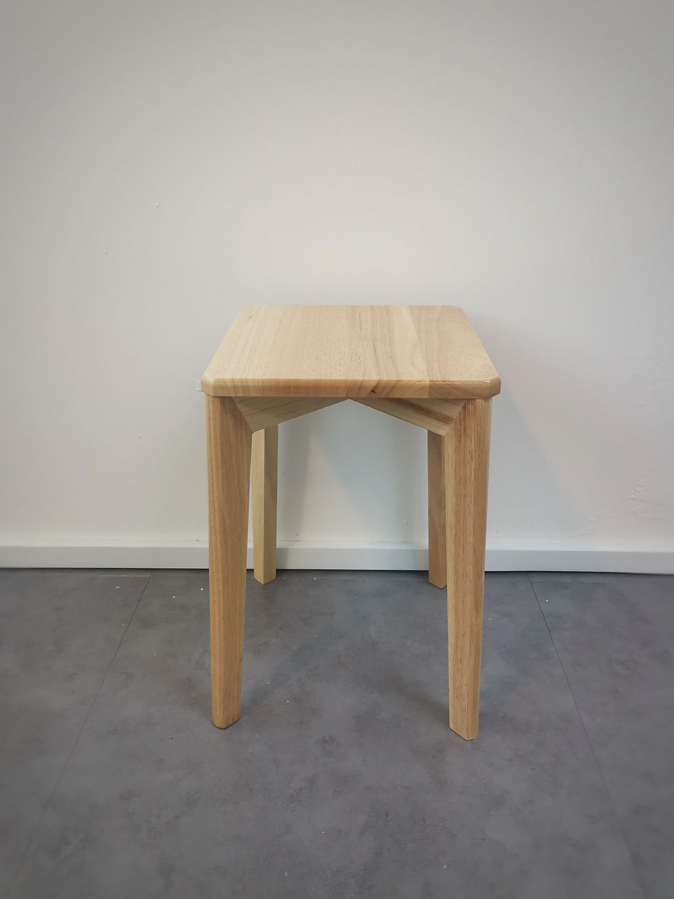 Gania Solid Wood Stool(Square)