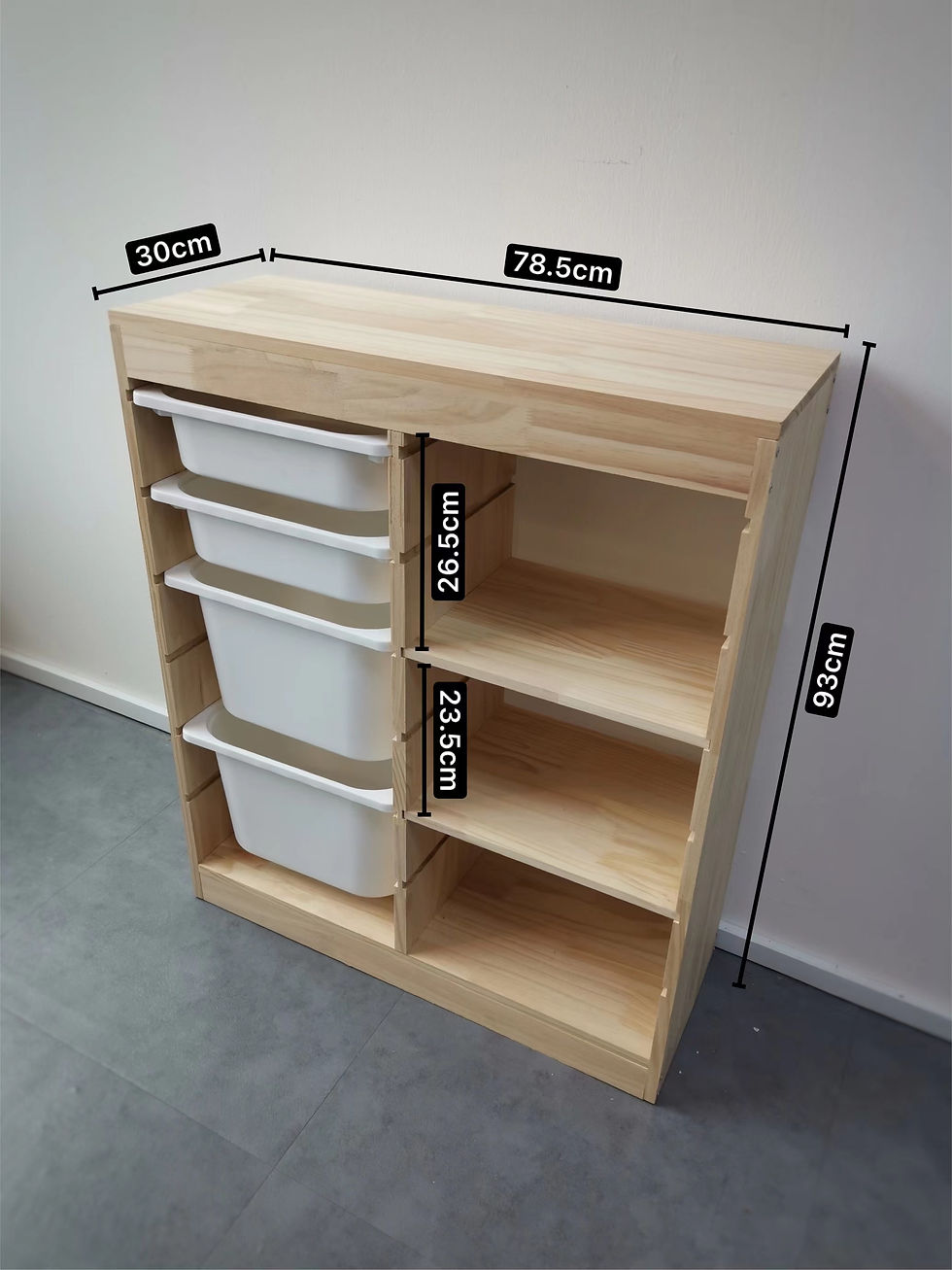 Thumbnail: Genius Kids Book and Toy Shelf_ 2x3